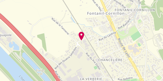 Plan de Menuisiers du Fontanil, 31 Rue Lanfray, 38120 Fontanil-Cornillon