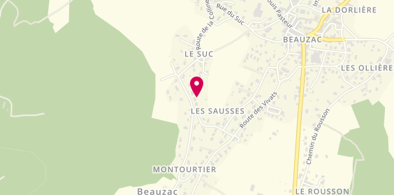 Plan de BAYLE Elie, 22 Route des Vivats, 43590 Beauzac