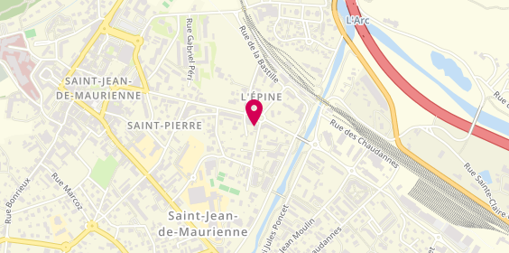 Plan de De Micheli, 411 Rue Georges Clemenceau, 73300 Saint-Jean-de-Maurienne
