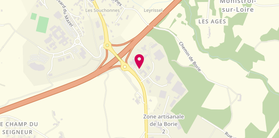 Plan de Auvergne Innov, Zone Artisanale de la Borie, 43120 Monistrol-sur-Loire