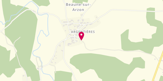 Plan de Delavay Menuiserie, Argentières, 43500 Beaune-sur-Arzon