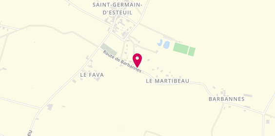 Plan de JOURDAN Eric, 7 Route Barbannes, 33340 Saint-Germain-d'Esteuil