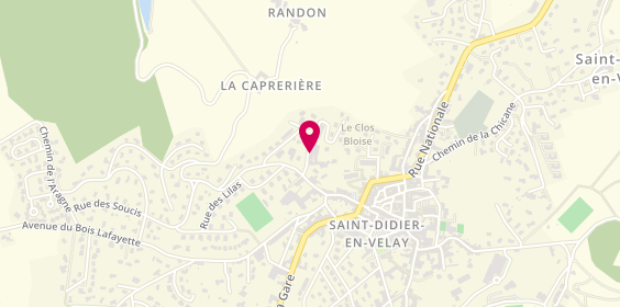Plan de A Mi-Bois, 12 chemin de la Pépinière, 43140 Saint-Didier-en-Velay