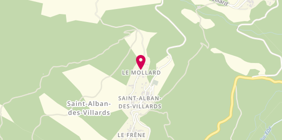 Plan de DARVES - BLANC Claude Claude, Le Mollard, 73130 Saint-Alban-des-Villards
