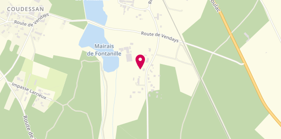 Plan de Blac Menuiserie, 46 Route du Petit Moulin, 33340 Gaillan-en-Médoc