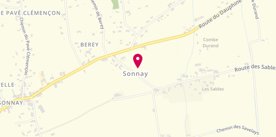 Plan de Charpente Boissy, 730 Route des Sables, 38150 Sonnay