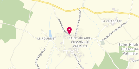 Plan de Mcc Chouvelon, Le Bourg, 42380 Saint-Hilaire-Cusson-la-Valmitte