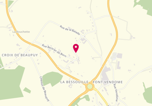 Plan de LAURENT Cédric, 795-797 Doumen-Haut, 24310 Brantôme-en-Périgord
