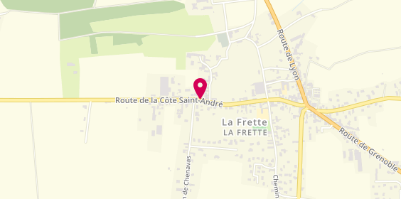 Plan de Menuiserie J.P, 514 Route Cote Saint André, 38260 La Frette