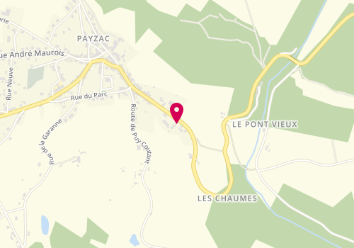 Plan de Menuiserie Chatenet-Clédat, 36 Route de Pompadour, 24270 Savignac-Lédrier