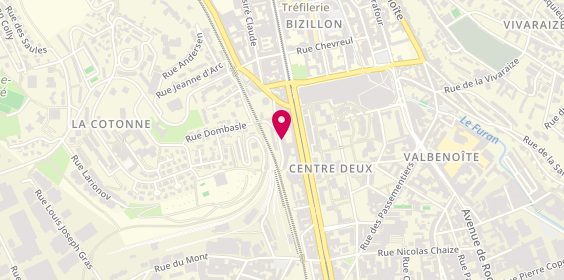 Plan de GAMA - Menuiserie, 11 Rue Jean Allemane, 42100 Saint-Étienne