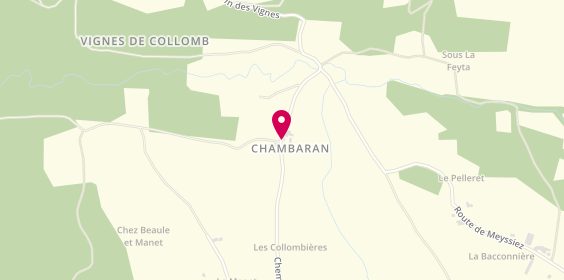 Plan de Menuiserie Rochat, 926 Chemin Chambaran, 38122 Saint-Julien-de-l'Herms