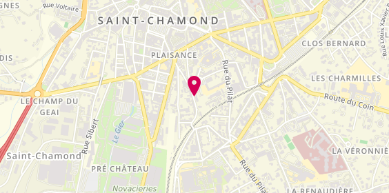 Plan de Duplany Bernard, Rue de Plaisance, 42400 Saint-Chamond