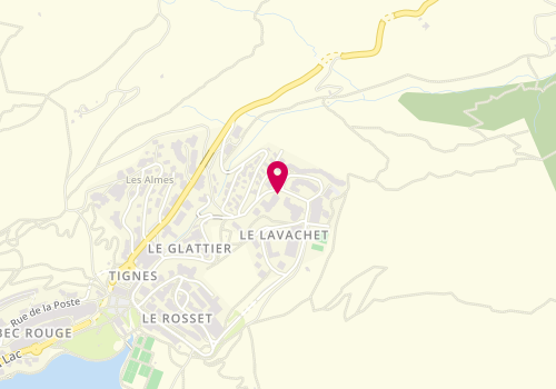 Plan de Sf Menuiserie, Route Lavachet, 73320 Tignes