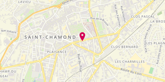 Plan de Maison de la menuiserie, 10 Rue Victor Hugo, 42400 Saint-Chamond