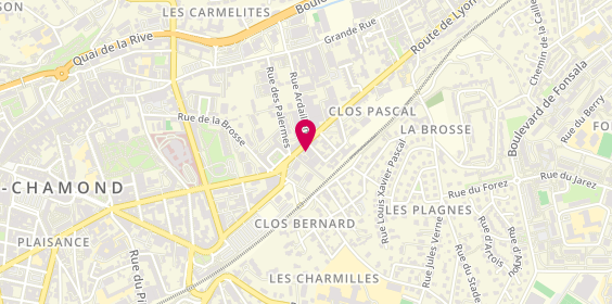Plan de Masson Agencement, 54 Rue Victor Hugo, 42400 Saint-Chamond