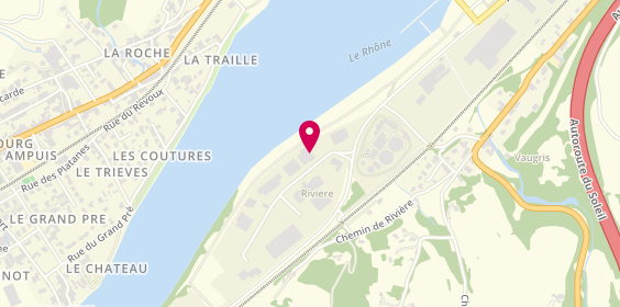 Plan de C.I.M, Zone Fluviale Du
Route du Barrage, 38121 Reventin-Vaugris