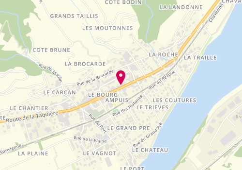 Plan de Lacroix Concept, 96 Boulevard des Allées, 69420 Ampuis