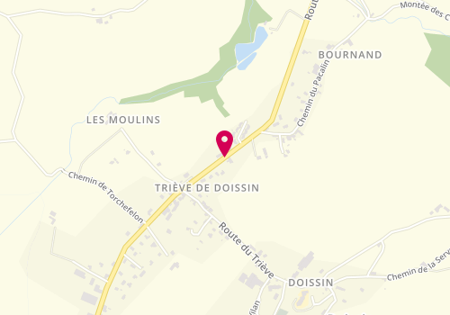 Plan de L'Hetre Vivant, 20 Route de la Tour, 38730 Doissin