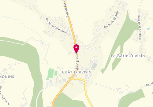 Plan de Maurice Cuaz-Perolin, 50 Route Bourg, 38490 Les Abrets-en-Dauphiné