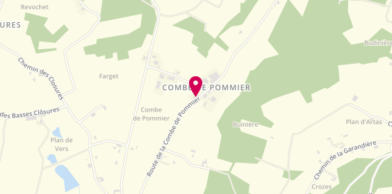 Plan de De Taxif du Poët Dominique, 841 Route Combe de Pommier, 38440 Saint-Jean-de-Bournay