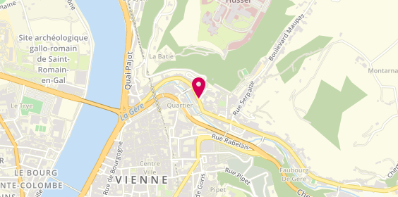 Plan de Lmp Menuiserie, 10 Résidence Saint Martin, 38200 Vienne