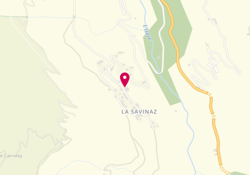 Plan de Max Contoz, La Savinaz, 73640 Villaroger