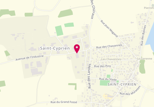 Plan de Champeau, avenue de l'Industrie, 42160 Saint-Cyprien