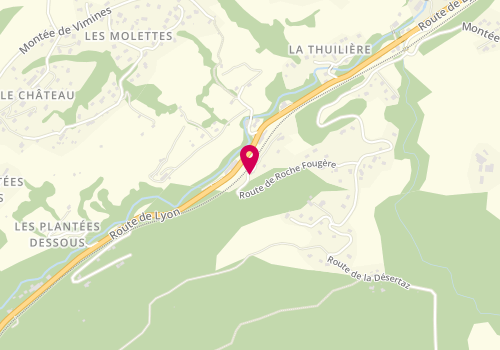 Plan de SARL Réno-Déco-Bat Saint Joseph, 85 Route Roche Fougère, 73160 Saint-Cassin