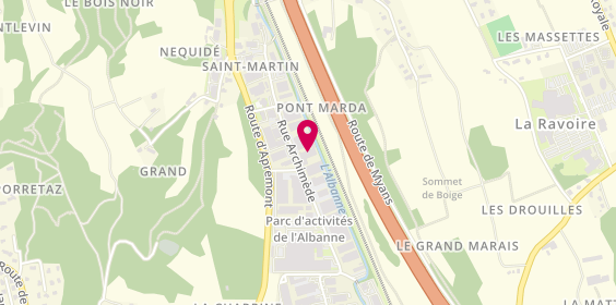 Plan de Devaux Fillard Habitat, 371 Rue Archimède, 73490 La Ravoire