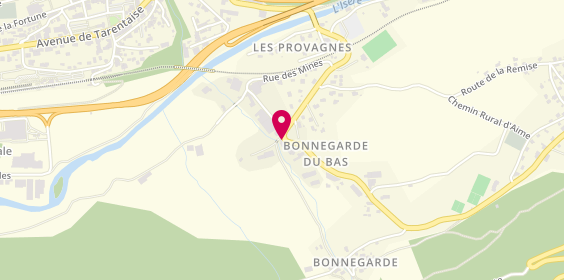 Plan de Atout Bois Agencement, La
845 Route d'Aime, 73210 La Plagne-Tarentaise