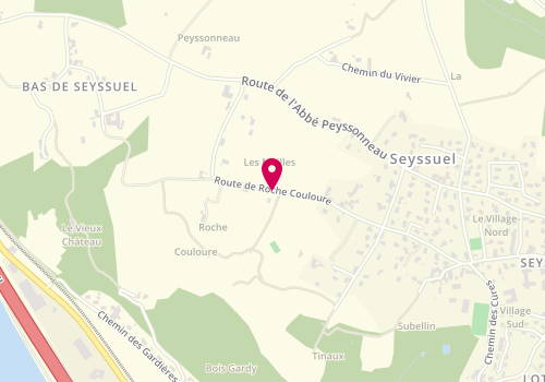 Plan de Xavier Denis, 672 Route de Roche Couloure, 38200 Seyssuel