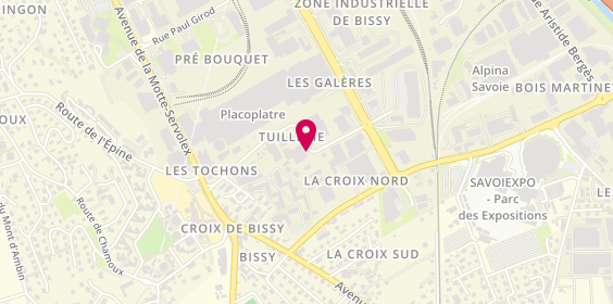 Plan de Menuiserie Vuillermet, 177 Rue Emile Romanet, 73000 Chambéry