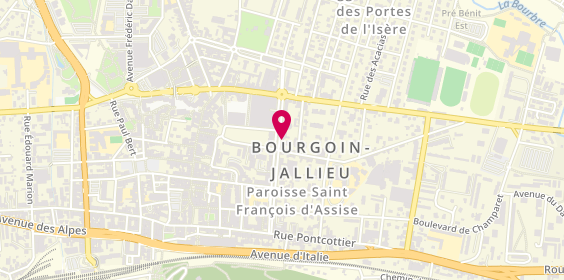 Plan de Reynaers, 24 avenue Maréchal Leclerc, 38300 Bourgoin-Jallieu