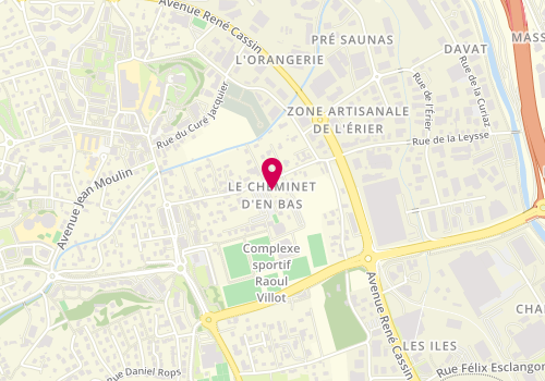 Plan de Jaumes Vitrier Menuisier, La
308 Rue le Cheminet, 73290 La Motte-Servolex