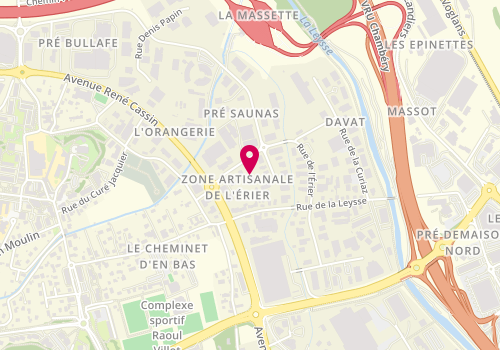 Plan de Menuiserie Saint-Marcel, 134 Rue de l'Érier, 73290 La Motte-Servolex