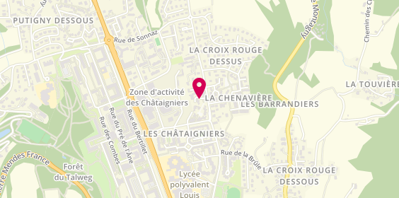 Plan de Atout Bois, 105 Square Louis Aragon, 73000 Chambéry