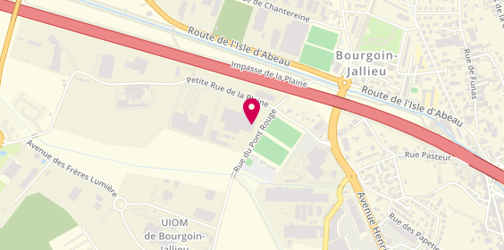 Plan de SMIS PORTES / groupe BPH, 11 Rue du Pont Rouge, 38300 Bourgoin-Jallieu