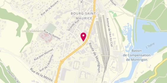 Plan de TRYBA, 318 avenue Maréchal Leclerc, 73700 Bourg-Saint-Maurice