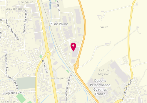 Plan de Blanchet Groupe, Zone Industrielle Vaure
3 avenue Louis Lépine, 42600 Montbrison