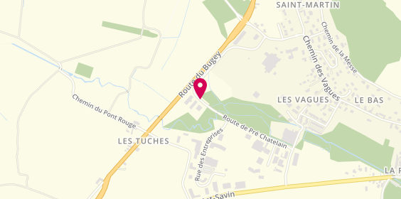Plan de DUMOULIN Bruno, 485 Route de Pré Châtelain, 38300 Saint-Savin