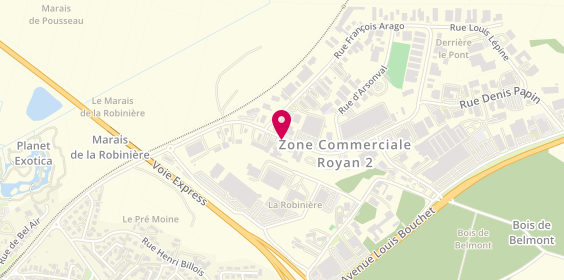 Plan de Agencements Menuiseries Royannaise, 43 Rue Andre Marie Ampere, 17200 Royan