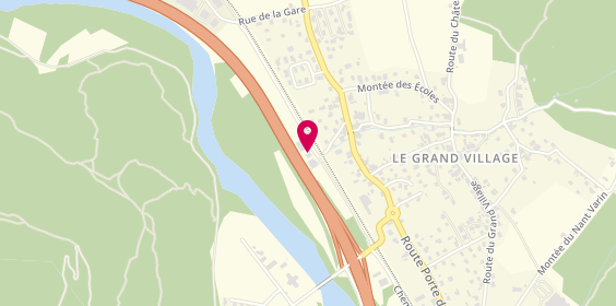 Plan de Atelier des Savoie, 436 chemin du Moulin de Fond, 73790 Tours-en-Savoie