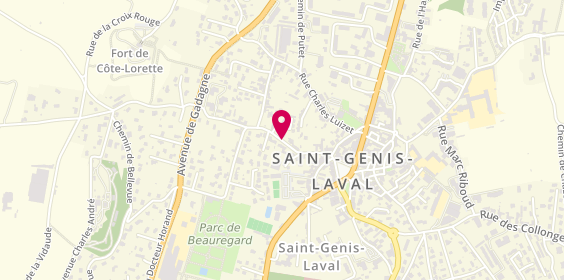 Plan de A P 2 M, 29 Rue des Martyrs, 69230 Saint-Genis-Laval