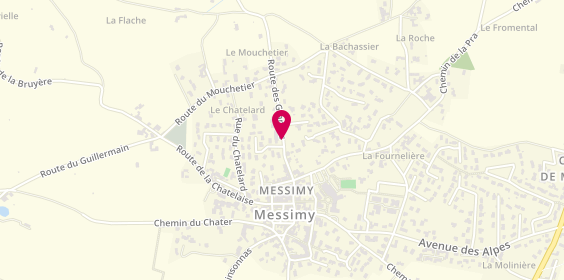 Plan de Menuiserie Parret, 15 Route des Granges, 69510 Messimy