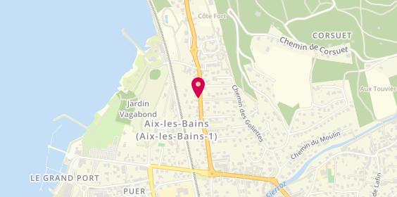 Plan de Parquet Créatif, 37 Route de Saint-Innocent, 73100 Aix-les-Bains