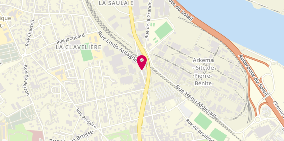 Plan de Essid Abderrahmam, 7 Rue Marius Chardon, 69310 Pierre-Bénite
