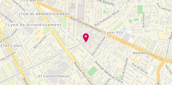Plan de R2m, 13 Boulevard Edmond Michelet, 69008 Lyon