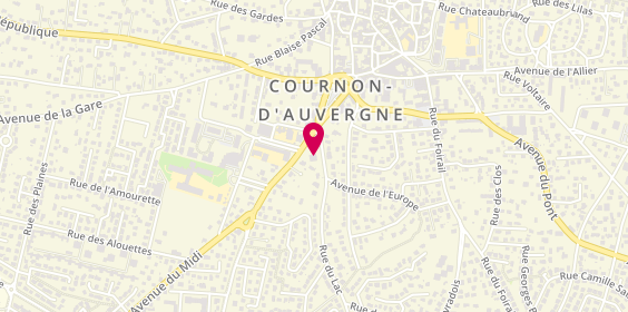 Plan de Hnt Confort, 3 avenue de la Libération, 63800 Cournon-d'Auvergne