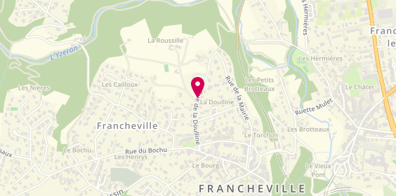 Plan de DELETRAZ Emeric, 15 Rue de la Doulline, 69340 Francheville